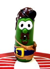 Veggie Tales Pirate Larry Elliot Jonah Movie Figure 3" Inches 2002 Big Idea Toy