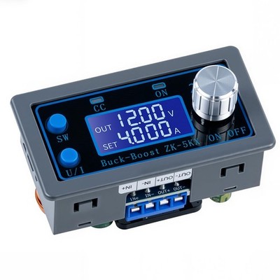 DC-DC Buck Boost Converter CC/CV 0.6-36V 5A Adjustable Lab Power Supply Module 