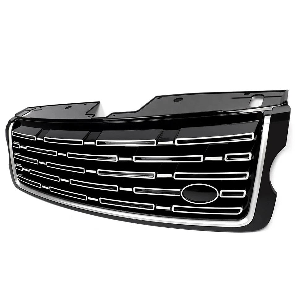 Para Range Rover Vogue L405 2013-2017 Chorme Trim 2023 Estilo Parrilla superior delantera Foto 4 de 4