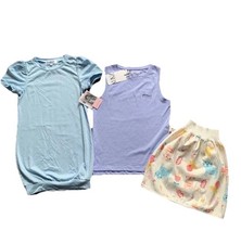 Zara Girls Bundle 3 Piece Dress Shirt Skirt Sz 7 NWT Preppy