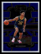 Ben Sheppard Rookie Indiana Pacers 2023-24 Panini Select #94 Blue (Retail Base)
