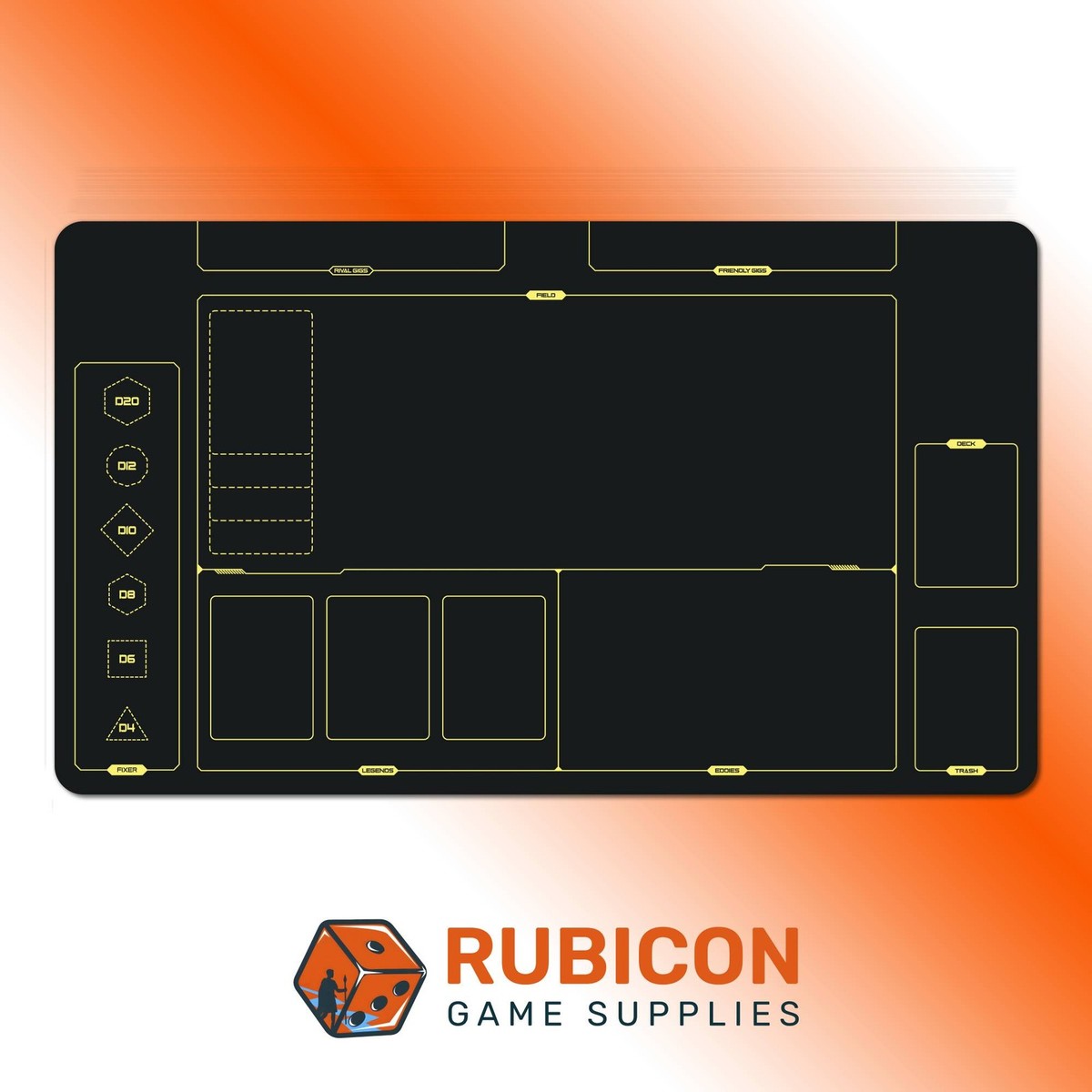 Cyberpunk TCG Playmat 24