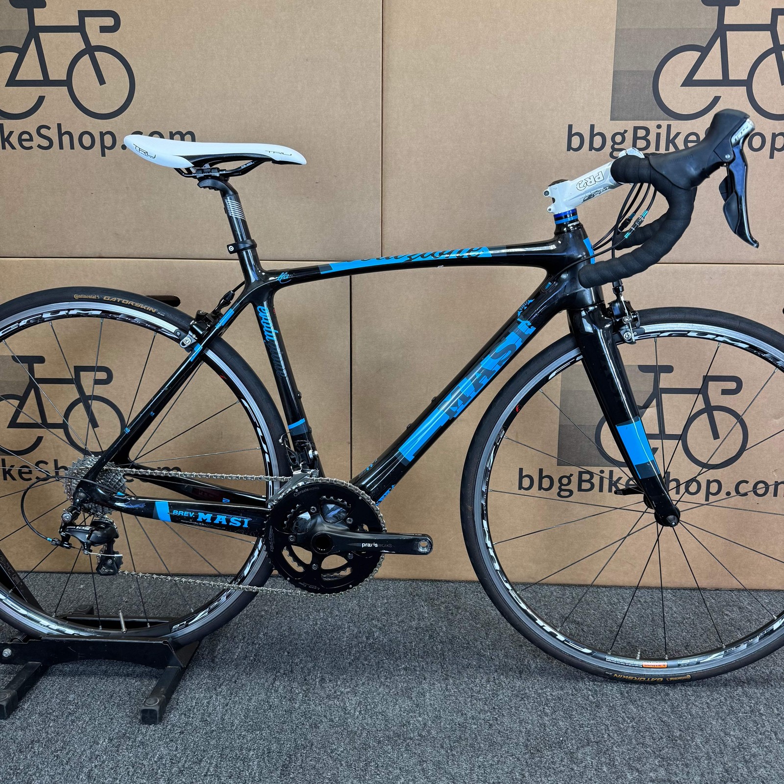 Used Masi Evoluzione, 11-speed, Carbon Fiber Road Bike-2017, 51cm