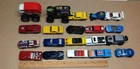 Lot of 20 Hotwheels Style + Other Vintage Cars and Trucks Racecars Classics