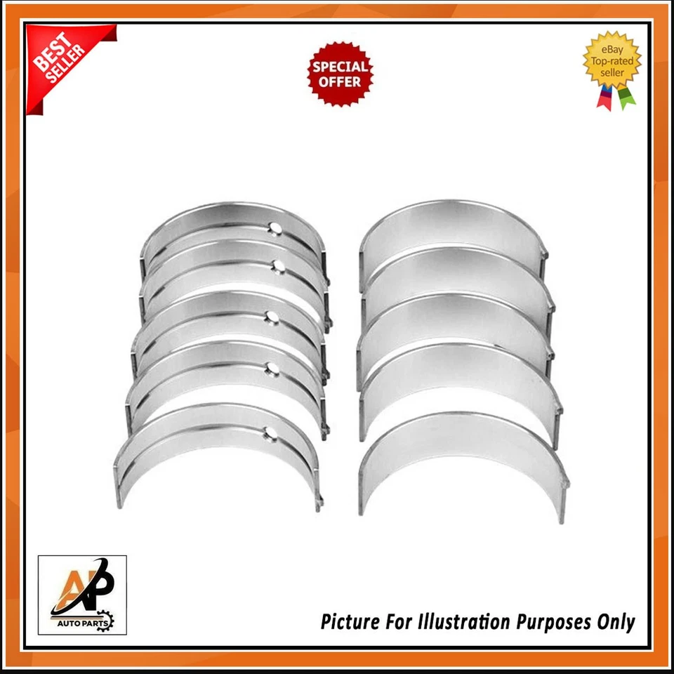 FITS i20 i30 TUCSON G4FJ 1.6L PETROL ENGINE MAIN CRANKSHAFT BEARINGS SET - NEW - Image 2 of 3