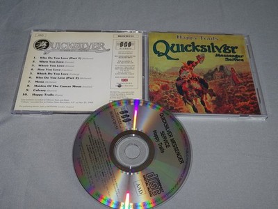 QUICKSILVER MESSENGER SERVICE - HAPPY TRAILS / BGO-ALBUM-CD 1992 (CD MINT-)