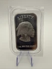 Apmex Liberty Buffalo 1oz Silver Bar .999 Fine Silver – Indian Head - In OMP