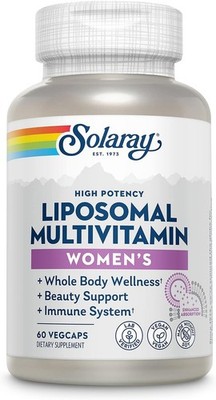 SOLARAY Liposomal Multivitamin for Women, Enhanced Absorption, High Potency