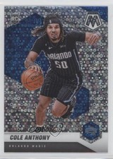 2020-21 Panini Mosaic Rookie Fast Break Silver Prizm Cole Anthony #207 02ez