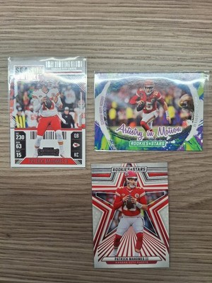 3 Stück Patrick Mahomes II  2024 rookies & stars, 2024 contenders