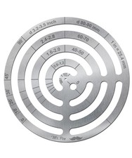 Mr. Pen - Stainless Steel French Curve Rulers, Drawing & Drafting Silver