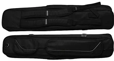 Koda Sports KXS34BK 3Bx4S Black Billiards Pool Cue Case w/ Shoulder Strap