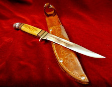 RARE 1935-'50s STAG BONE WESTERN COLO. USA PAT'D VINTAGE 8