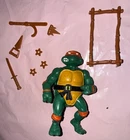 Vintage 1988 Teenage Mutant Ninja Turtles Playmates TMNT Raphael Action Figure