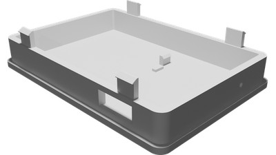 Gehäuse Erweiterung für CanaKit Raspberry Pi 4 Aluminium CSI-2 HDMI PiKVM Kit
