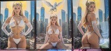 SheRA SHE-RA Lot Of 3 HeMan MOTU Metropolis Southern Customs Waifu Cards 