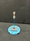 LEGO Star Wars Chrome Lightsaber Hilt And Blue Blade For Jedi Minifigures