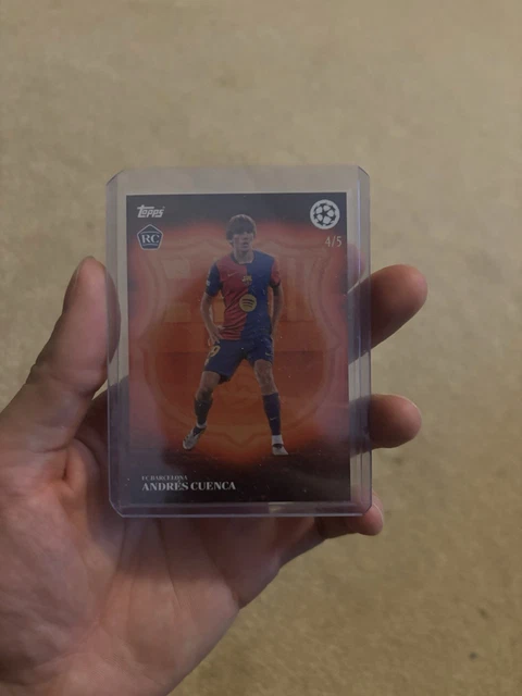 Andres Cuenca Rookie Card / 5 Tops Simplicidad