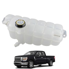 Engine Radiator Coolant Overflow Reservoir Tank With Cap Compatible With 2015