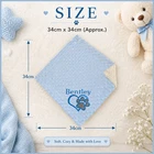 Personalised Dog Comforter Blanket – GLITTER Custom Puppy Blanket Soft Minky Pet