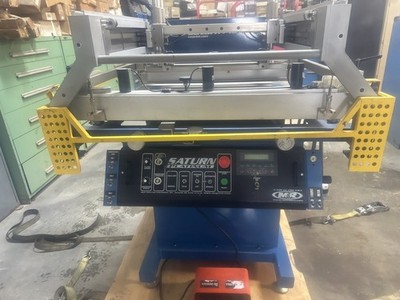 M&R Saturn Platinum 1526 Screen Printing Machine, 220 Single Phase,  Nice