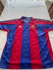 Vintage Barcelona Shirt 1995-97 Kappa Home FCB Retro 90s Barca Classic XL Rare