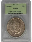 1884-O Morgan Dollar - MS-63 PCGS