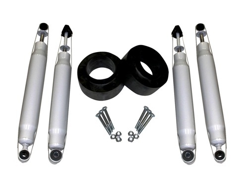 2.5" Leveling Lift Kit w/ Front & Rear Shocks for Dodge RAM 2500 3500 94-12 4wd - Picture 1 of 5
