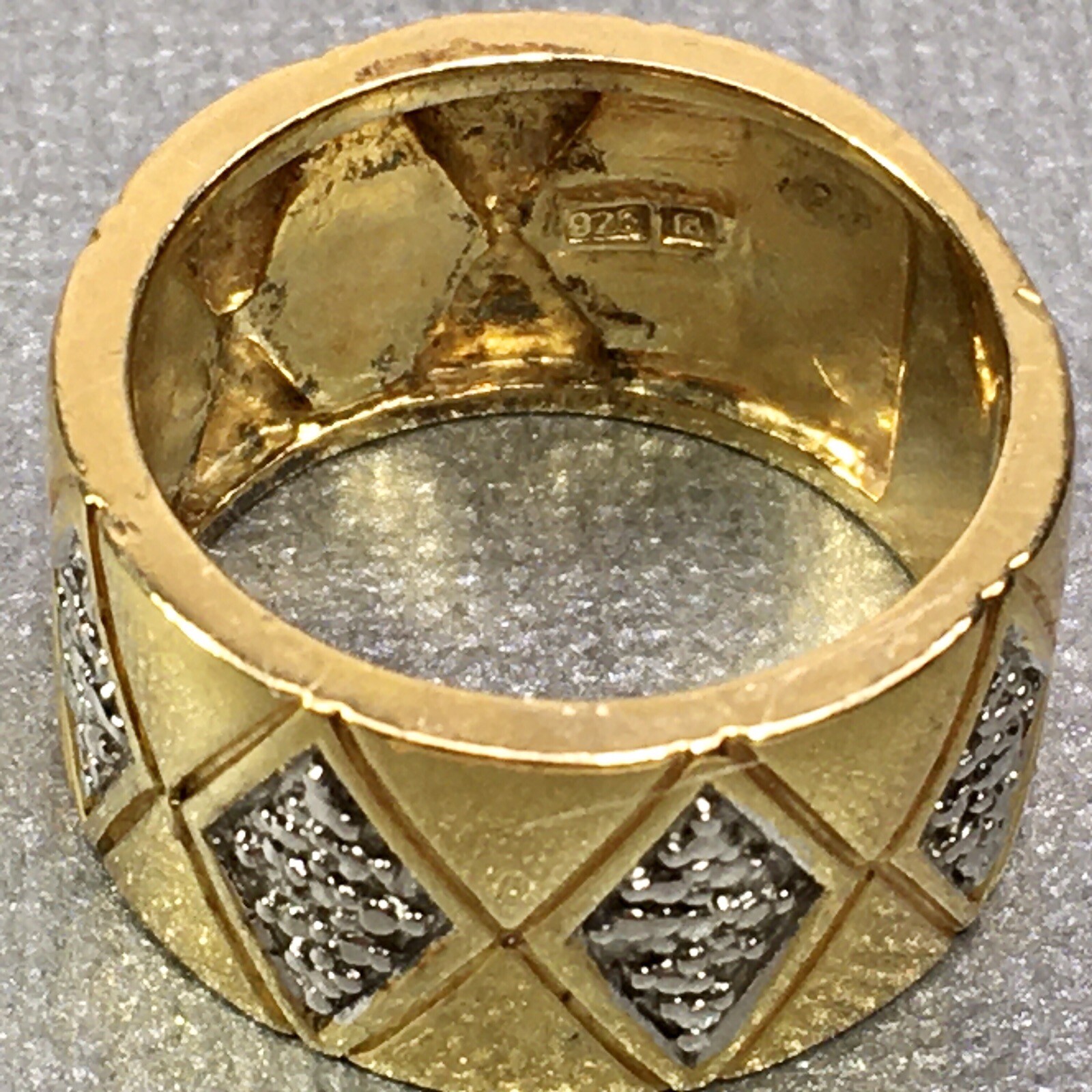 Ross Simons Chunky Statement Wide Band 925 Sterli… - image 7