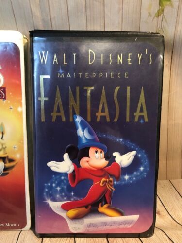 Vintage Walt Disney Fantasia und Mickey's Once Upon a Christmas VHS Filme - Bild 3 von 6