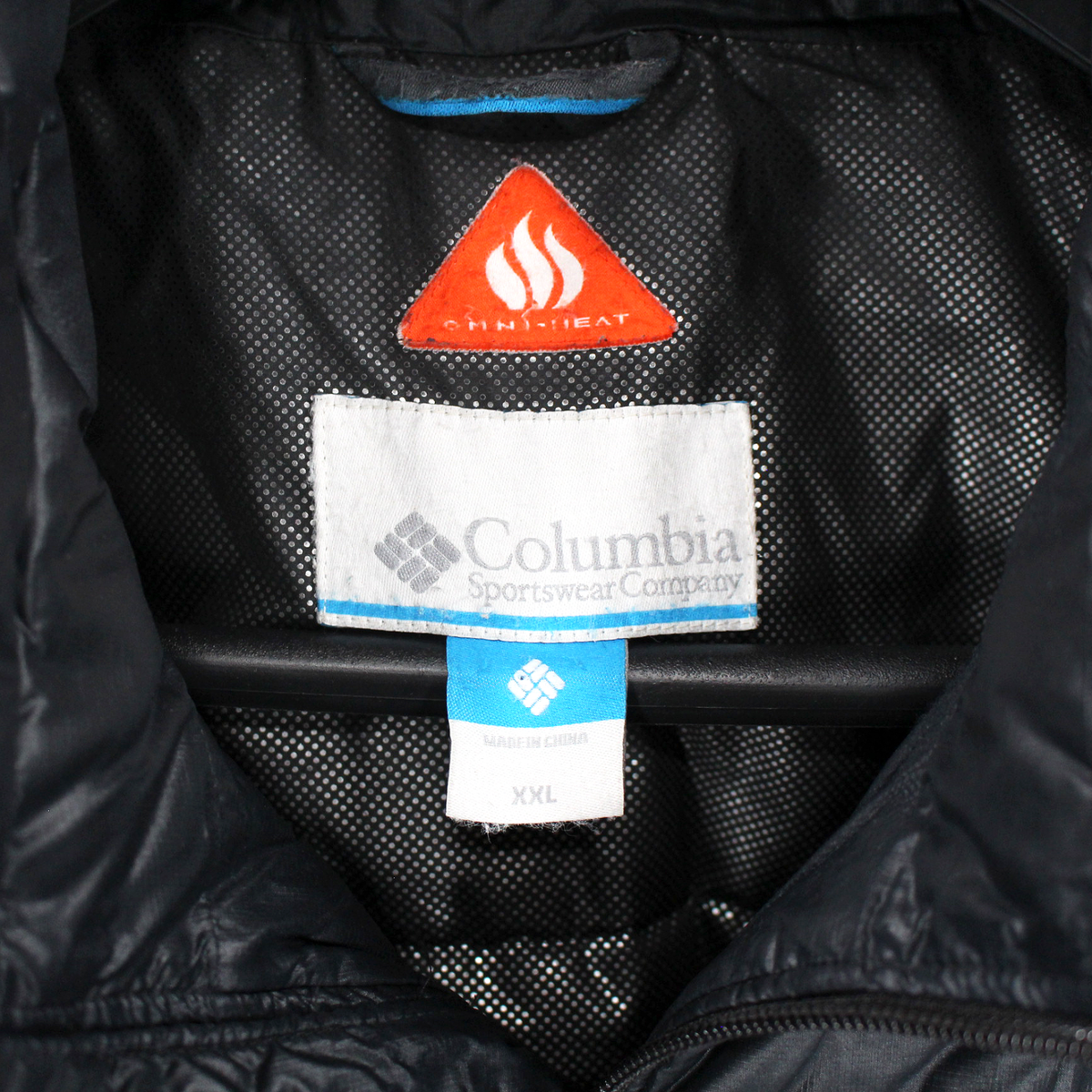 Columbia Omni Heat Turbodown 650TD Black Insulated Zip-Up Puffer 