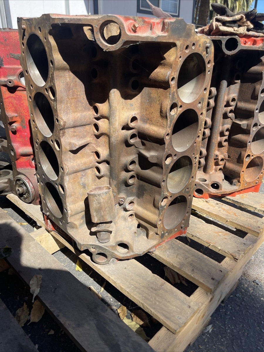 1966 GM Chevrolet Flint Engine Block #3849852 Date F206 | eBay