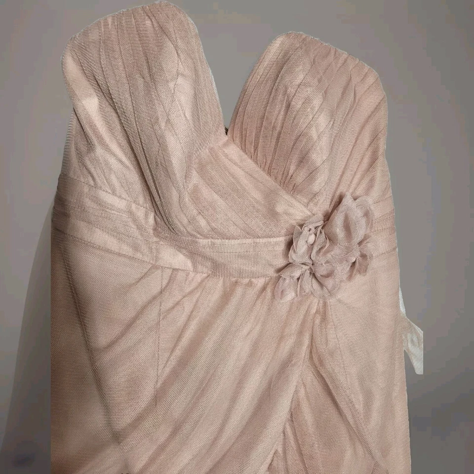 Mini Vestido Alfred Angelo Moderno De Colección Coll. Antiguo Hollywood Romántico Hoco WhimsiFairy Foto 2 de 4