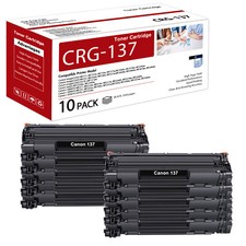 10x CRG137 Toner Cartridge for Canon 137 ImageClass LBP151dw MF244dw MF247dw