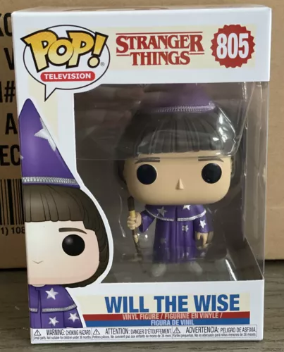 Funko POP! Televisión Stranger Things Will the Wise #805 TOTALMENTE NUEVO CON protector