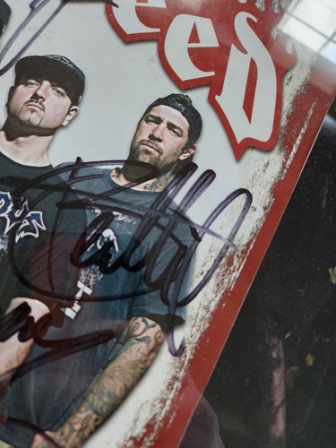 Hatebreed Autographed Poster Duo Framed - Picture 9 of 14