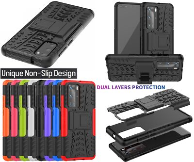 Für Huawei P40 Lite P30 Pro Y6 Handyhülle Robust Stoßfest Robust Backcover