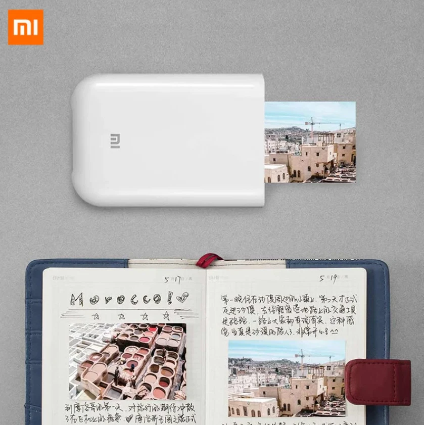 Xiaomi portable mini Pocket photo printer wireless 400dpi ZINK photo paper 50pcs - Image 4 of 4