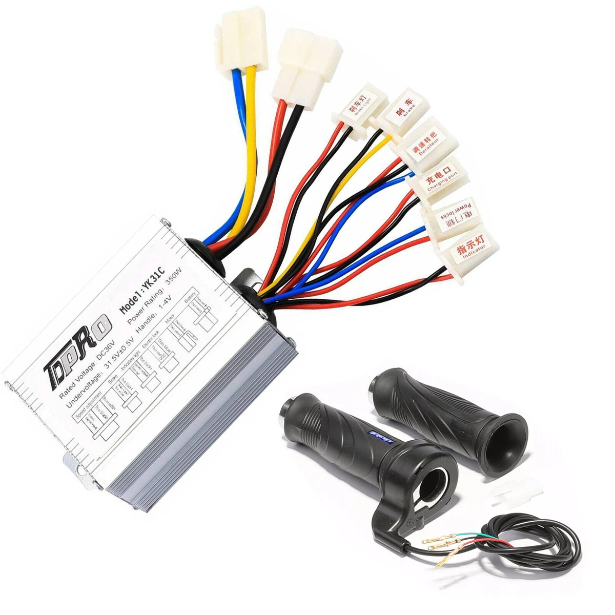 Accélérateur Pouce 36V Pour Vélo électrique – Contrôleur Vitesse VTT/ville – Neuf