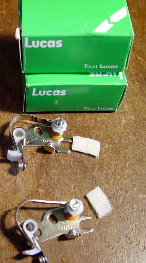 Original Lucas 7" Chrom Scheinwerfer Schüssel & Felge