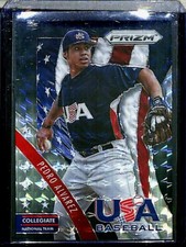 2014 Panini Prizm USA Baseball Black Prizm Pedro Alvarez No 1 of 1