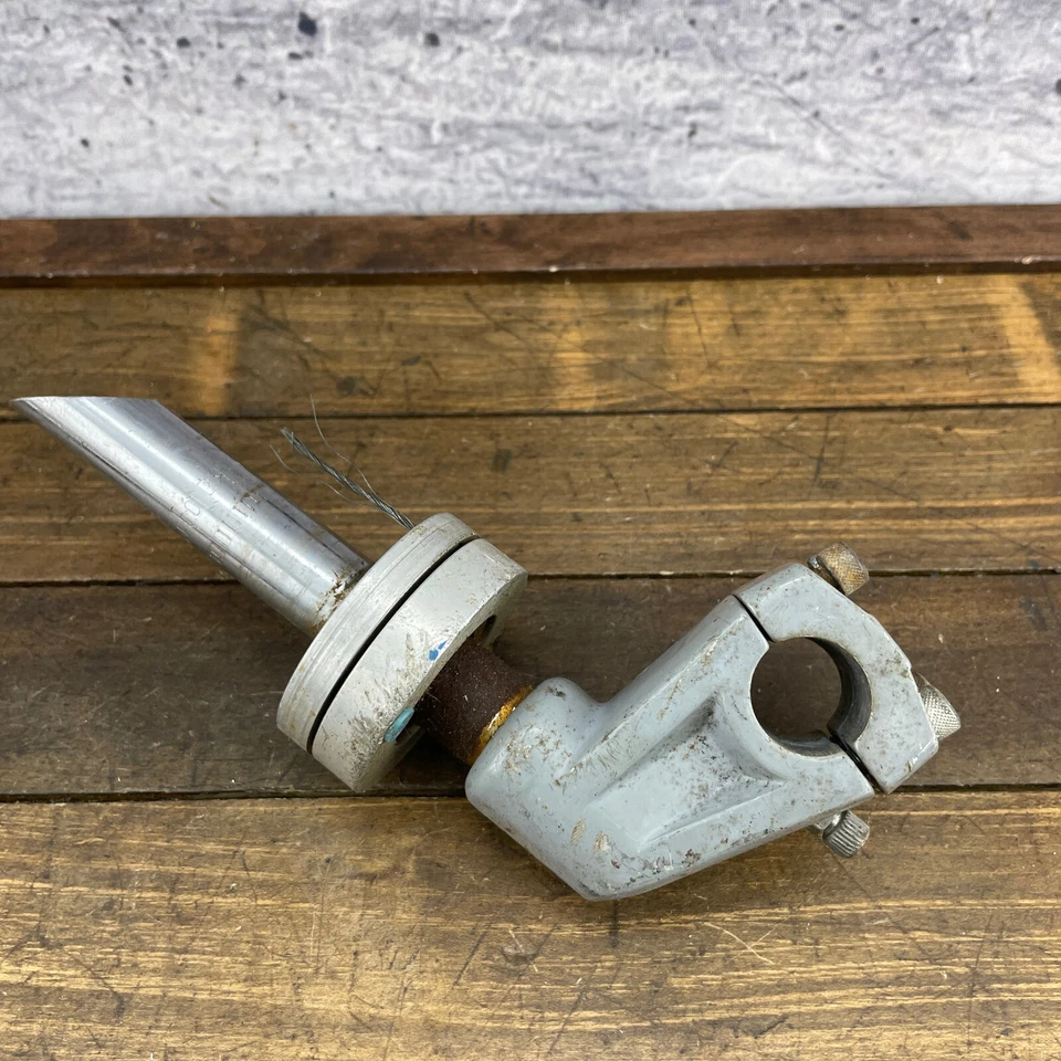 BMX Freestyle Stem FakeLifter Rotor Old School BMX 21.1 mm Gray OG 80s PARTS - Image 4 of 4