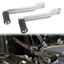 2x F&uuml;r Harley Touring Ultra Classic FLHTCU Limited FLHTK Schalthebel Schaltraste