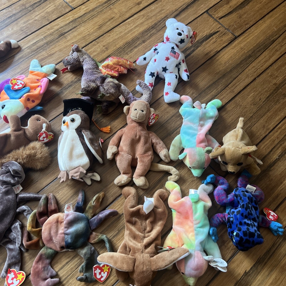 Ty Beanie Babiesコレクション、24セット 🔥Beanie Babies Lot