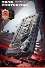 SUPCASE Military-Grade Protection Case Phone Cover for Galaxy S23Ultra 5G (2Set)