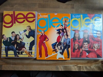 Glee Seasons 1,2,3, First, Second, Third DVD Tv Series