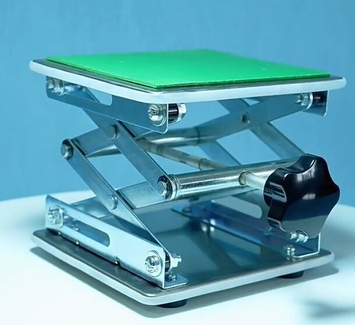 Laboratory stainless steel lifting platform 300 * 300mm Load bearing 25kg - Picture 1 of 3