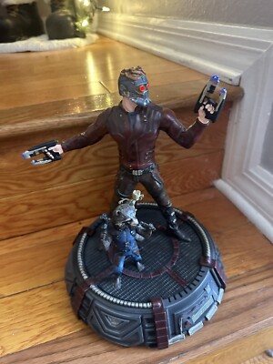 Disney Marvel Guardians of the Galaxy Vol 2 Star Lord, Rocket, Groot Figurine