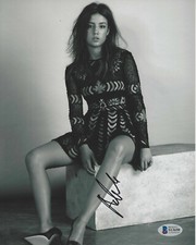 ADELE EXARCHOPOULOS SIGNED 8X10 PHOTO 6 SEXY FRENCH ACTRESS BECKETT COA PROOF
