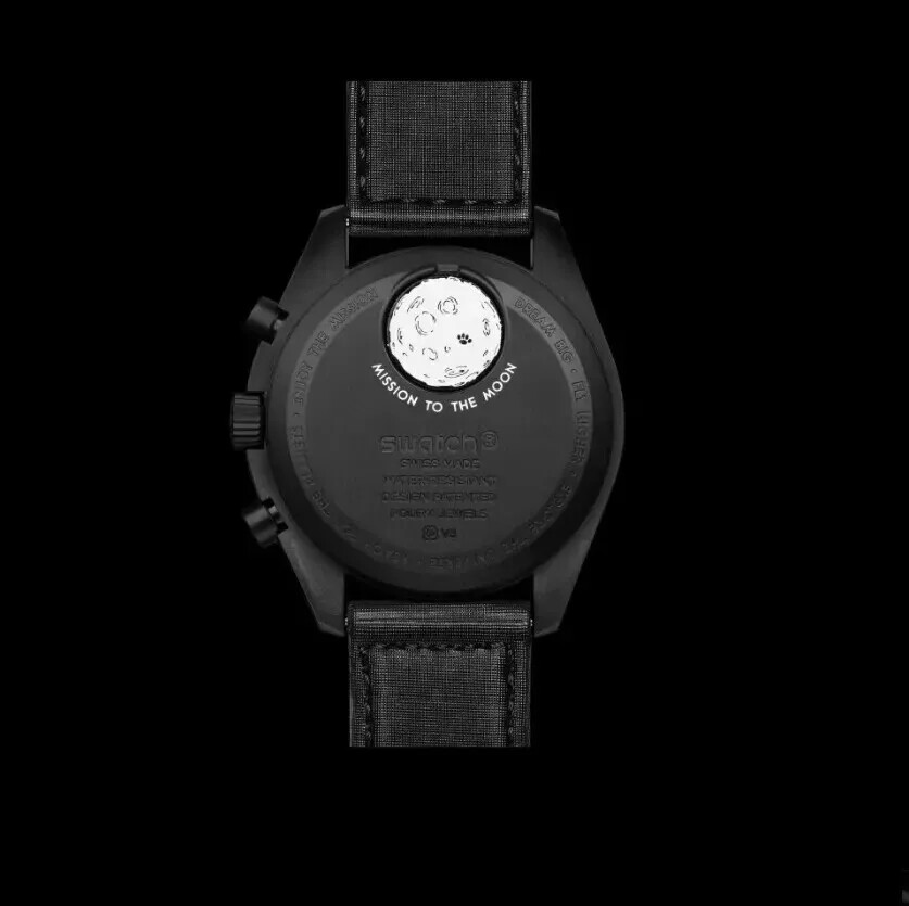Swatch X Omega MISSION TO THE MOONPHASE Snoopy BIOCERAMIC Watch
